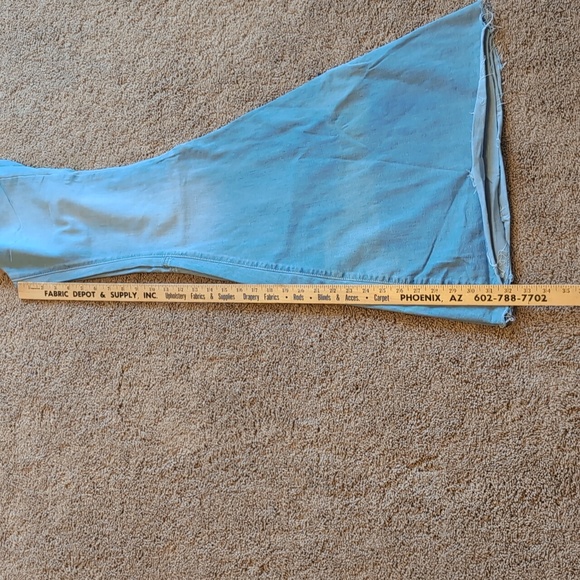 Free People jeans. Size 27R. Large bell bottom. Light wash. - Picture 7 of 8